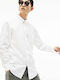 Long-sleeved Cotton Shirt White