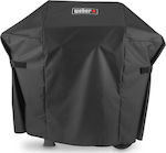 Weber Grill Cover Black from Polyester with UV Protection 121.9x45.2x106.7cm