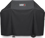 Weber Grill Cover Black from Polyester with UV Protection 129.5x45.2x106.68cm