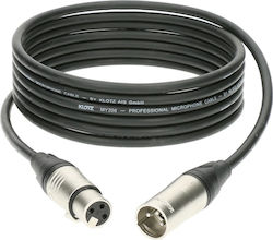 Klotz XLR Cable XLR Male - XLR Female Black 2m M1K1FM0200
