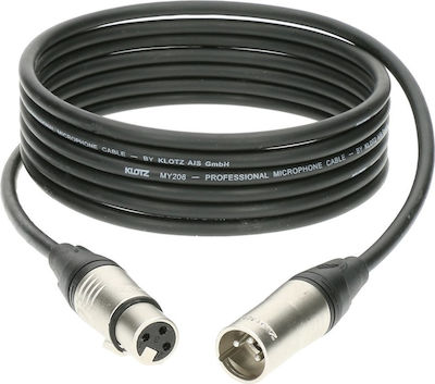 Klotz Cable XLR male - XLR female 10m (M1K1FM1000)