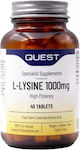 Quest L-Lysine 1000mg 45 ταμπλέτες