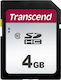 Transcend 300s SDHC 4GB Clasa 10