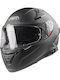 Pilot Snake Black Matt Motorcycle Helmet Full Face ECE 22.05 1500gr with Sunvisor