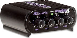 ART Pro Audio HeadAmp 4 Portable Analog Headphone Amplifier ART Pro Audio HeadAmp 4 Portable Analog Headphone Amplifier
