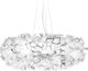 Slamp Clizia Suspension L Pendant Suspension for 4 Bulbs E27 White CLISL00WHT01T00000EU