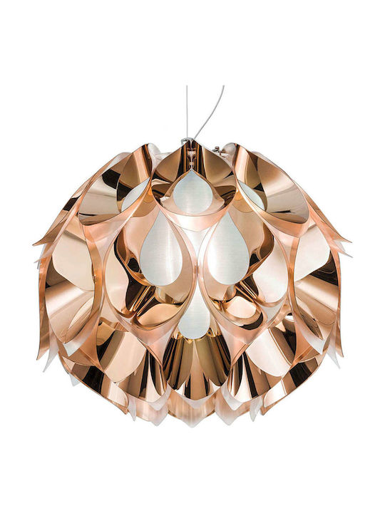 Slamp Flora M Suspension Pendant Light LED Suspension for Socket E27 Bronze FLOSM00CPP01T00000EU