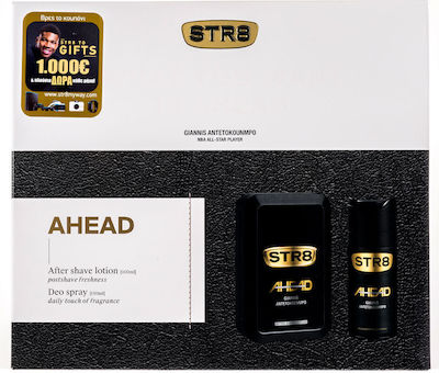 STR8 Ahead After Skin Care Set with After Shave & Deodorant