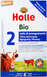 Holle Formula de lapte Bio Cow Milk 2 Fără gluten pentru 6m+ 600gr