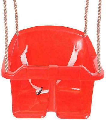 Next Plastic with Protector and Seatbelt Swing for 3+ years Red