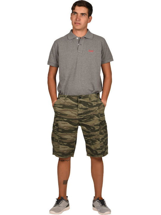 Basehit Men's Shorts Cargo Khaki