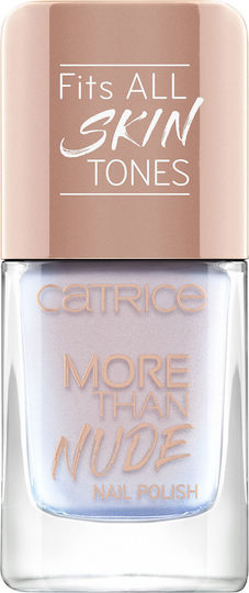 Catrice Cosmetics More Than Nude Shimmer Лак за Нокти Лилав 10.5мл