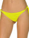 Bikini Slip with Laces Yellow