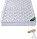 Woodwell Queen Ergonomic Mattress Roll Pack 160x200x30cm with Independent Springs & Topper