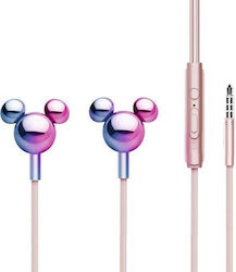 Disney DEPMIC024 In-Ear Freihändig Kopfhörer mit Stecker 3.5mm Rosa