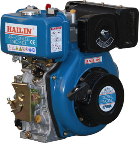 Hailin HL178FAE K2 Κινητήρας Πετρελαίου 306cc 6hp Μέγιστων Στροφών 3600rpm με Σφήνα και Μίζα (Ρεζερβουάρ 3.5lt)