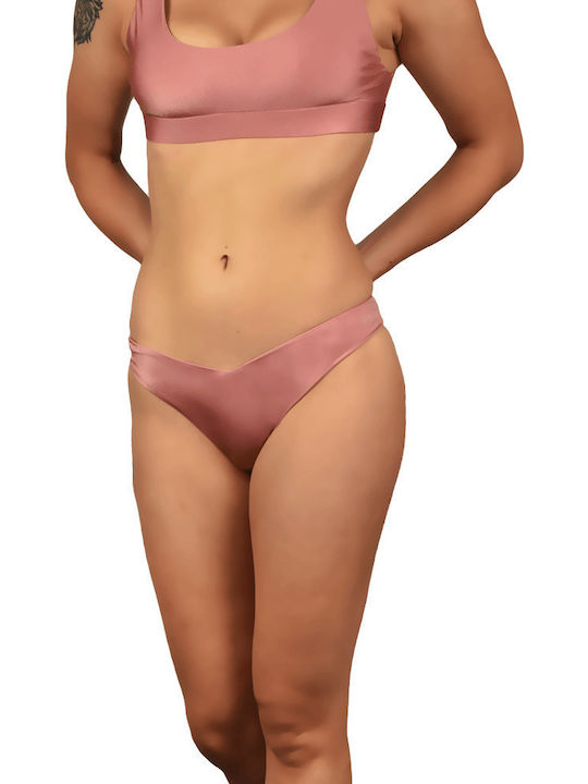 Rock Club BP-3073 Bikini Slip Roz