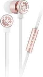 Guess Guess In-Ear Freisprecheinrichtung Kopfhörer mit 3,5mm Anschluss Rosa Guess Guess In-Ear Freisprecheinrichtung Kopfhörer mit 3,5mm Anschluss Rosa