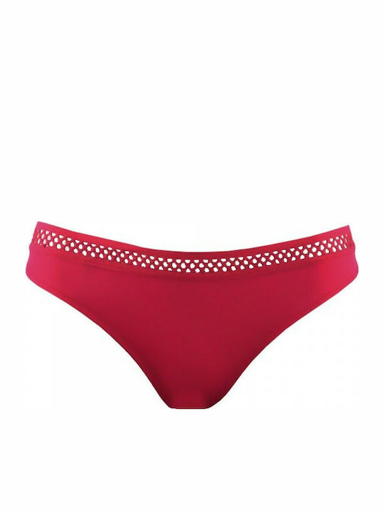 Rock Club Bikini Slip Rot BP3067.wine-red