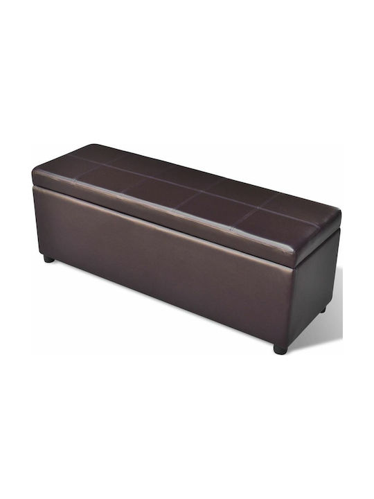 Stool Bench Stool Plastic Brown 118x38x45cm