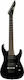 ESP LTD MH-17 Electric Guitar 7 Strings ST Style with HH Pickup Arrangement Black with Case