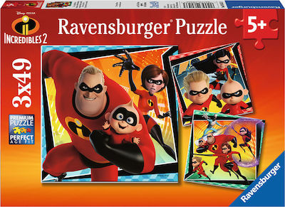 Kinderpuzzle The Incredibles 2 für 5++ Jahre 147pcs Ravensburger