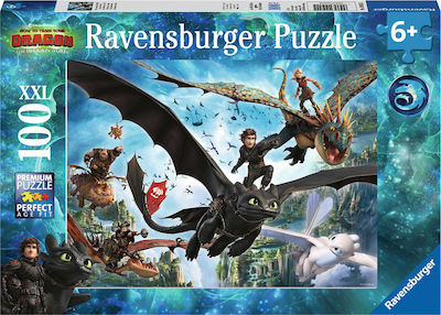 Kinderpuzzle Dragons: The Hidden World für 6++ Jahre 100pcs Ravensburger