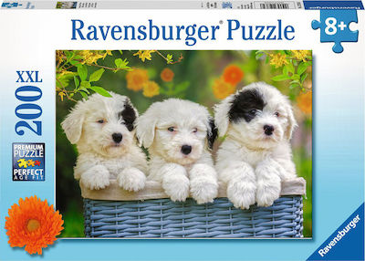 Kids Puzzle Cuddly Puppies for 8++ Years 200pcs Ravensburger