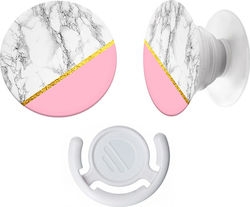 Pop Socket Κινητού Socket + Car Holder Marble
