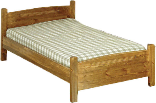 8114 Κρεβάτι Μονό για Στρώμα 90x190cm Επιλογές Χρώματος