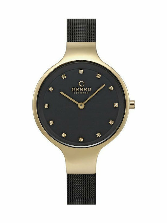 Obaku Sky Ρολόι Μπαταρίας με Μεταλλικό Μπρασελέ Obaku Sky Ρολόι Μπαταρίας με Μεταλλικό Μπρασελέ