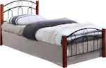 Norton Κρεβάτι Υπέρδιπλο Μεταλλικό / Με Τάβλες 160x200cm