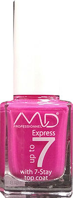 MD Professionnel Express Up to 7 Gloss Ojă de Unghii Uscare rapidă Fuchsia 12ml