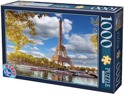 Eiffel Tower Paris Puzzle 2D 1000pcs