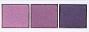 MD Professionnel Triple Eyeshadow Click System Paletă cu Fard de Pleoape în Formă Pudră Presată 8gr