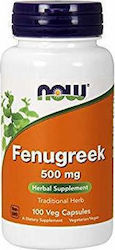 Now Foods Fenugreek 500mg 100 capace