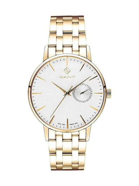 Gant Park Hill Watch Battery with Gold Metal Bracelet