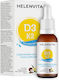 Helenvita D3-K2 Drops Vitamin for Immune System Boost & Bone Health 200iu 20ml