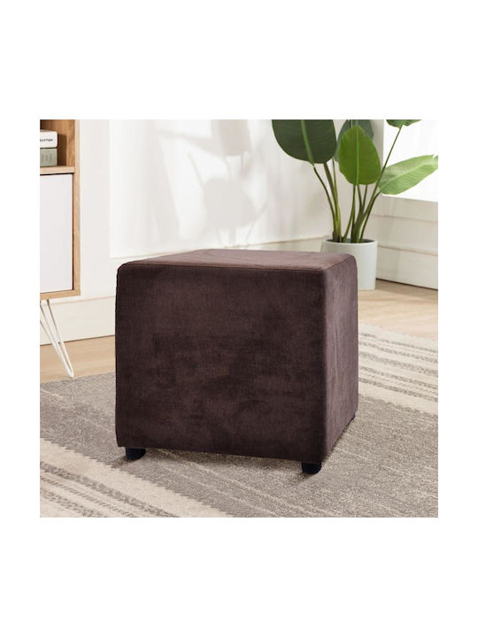 Stool For Living Room Upholstered with Fabric O...
