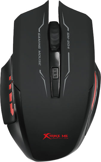 Xtrike Me GM-204 Gaming Ποντίκι 3200 DPI Μαύρο