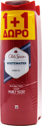 Old Spice Whitewater Shower Gel for Men 2x400ml