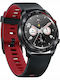 Honor Watch Magic Stainless Steel 43mm Waterproof with Heart Rate Monitor (Red)