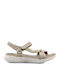 On the Go 600 Flache Sandalen für Damen Sportlich in Beige Farbe
