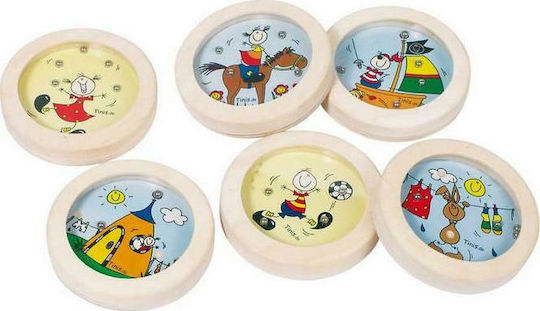 Goki Wooden Interactive Toy Pinball Games with Steel Ball for 5+ Years (Miscellaneous Designs)