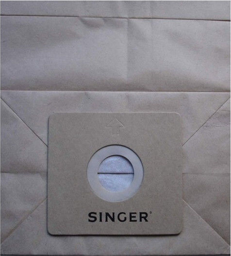 Singer Staubsaugerbeutel 5Stück Kompatibel mit Staubsauger Sängerin
