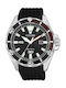 Citizen Ecodrive Часовник Eco - Drive с Черно Каучукова каишка