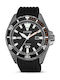 Citizen Ecodrive Watch Eco - Drive with Black Rubber Strap