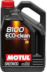 Motul Λάδι Αυτοκινήτου 8100 Eco-Clean 0W-30 C2 5lt