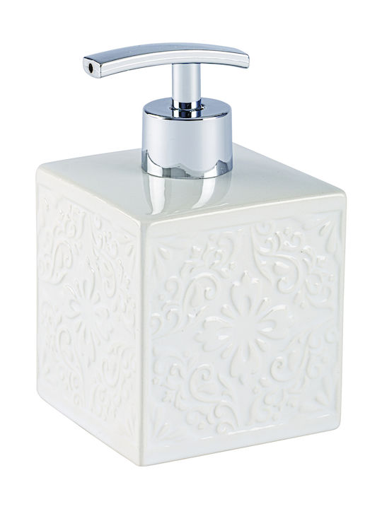 Wenko Cordoba Dispenser Ceramic White 500ml