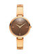 Vogue Julia Watch with Gold Metal Bracelet